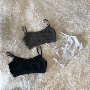 3 Soul Flower bras Organic Cotton Size M